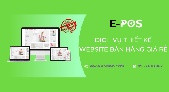 Thiết kế website bán hàng giá rẻ chỉ 500K – Đầy đủ chức năng, chuẩn SEO